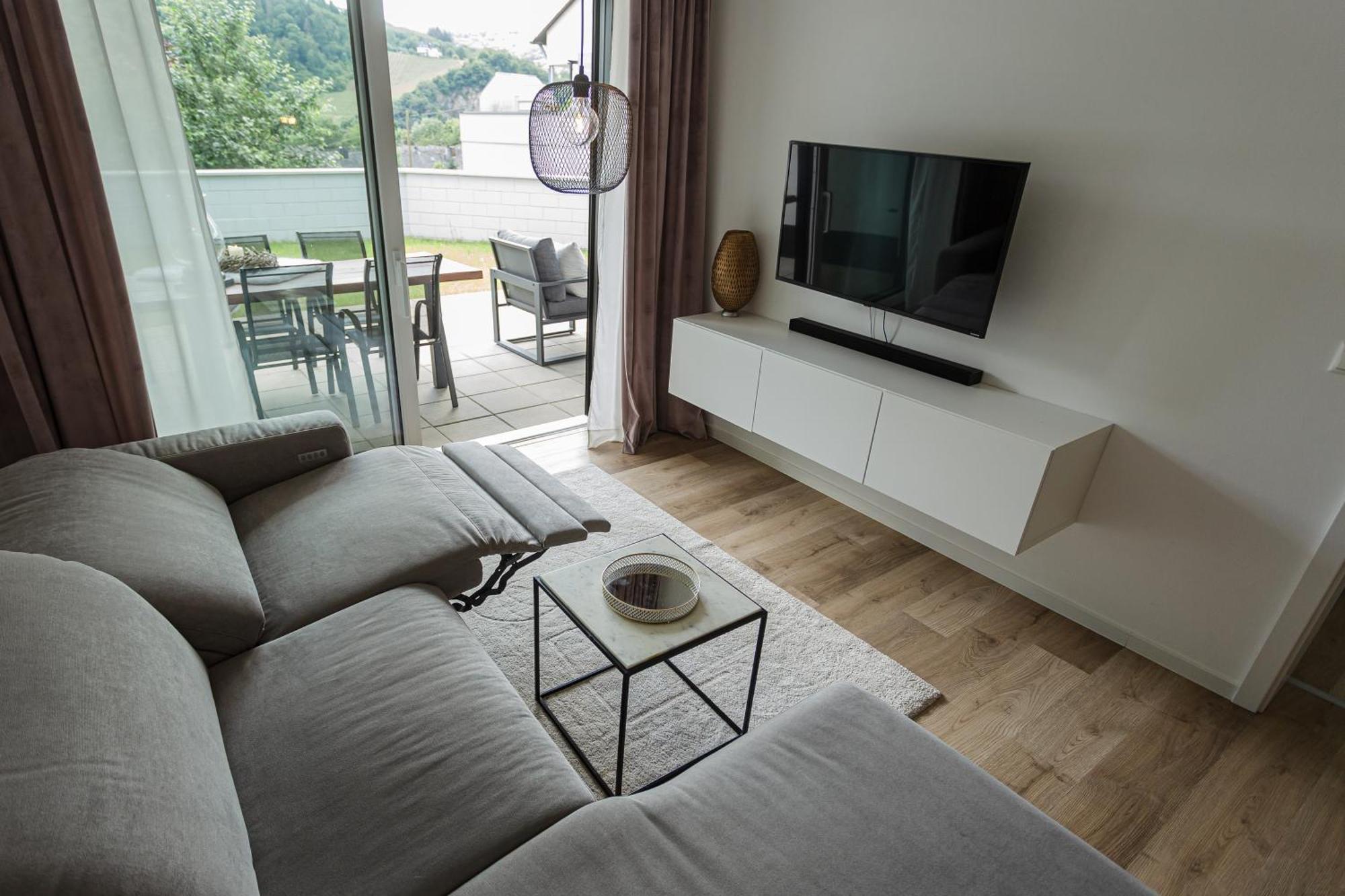 Luxusferienwohnung Moselruhe Bullay Mit Grosser Terrasse Und Schoenem Ausblick Kültér fotó